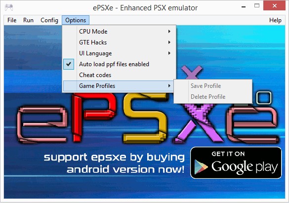 ePSXe is known for its excellent compatibility with a vast library of PlayStation 1 games